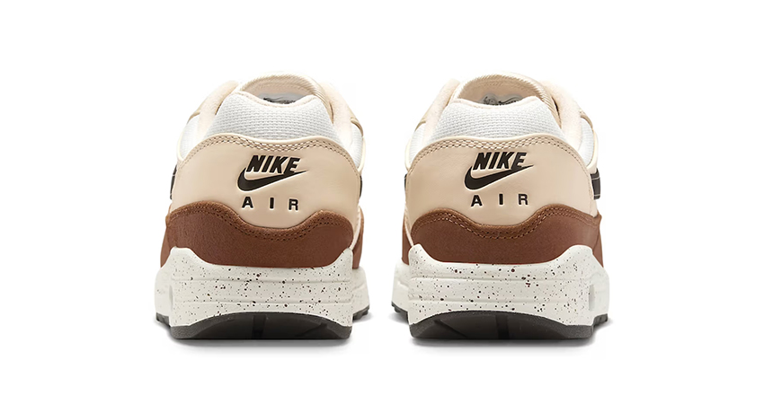 Nike Air Max 1 87 Flexes in Slick Velvet Brown Look back