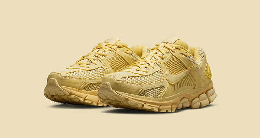 Nikes Zoom Vomero 5 Saturn Gold is Ready for You front corner