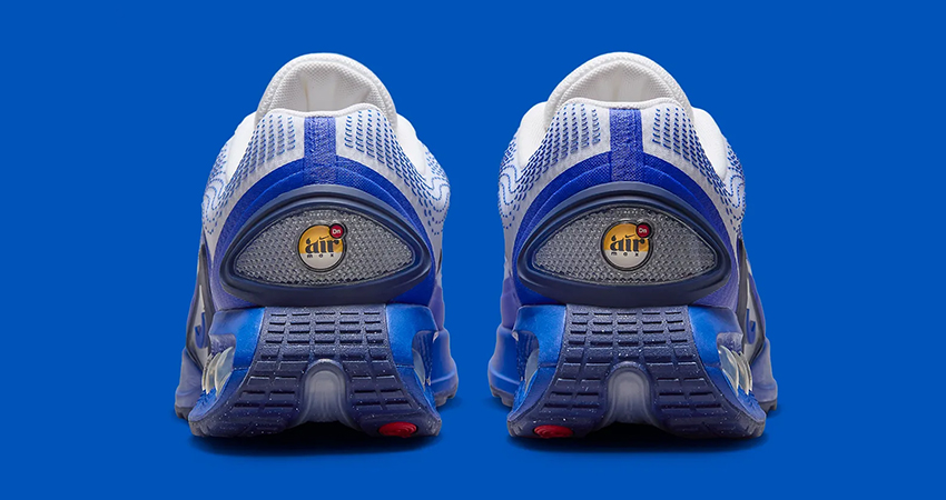 The Fresh Look of Nikes Air Max Dn in Royal Blue Platinum back