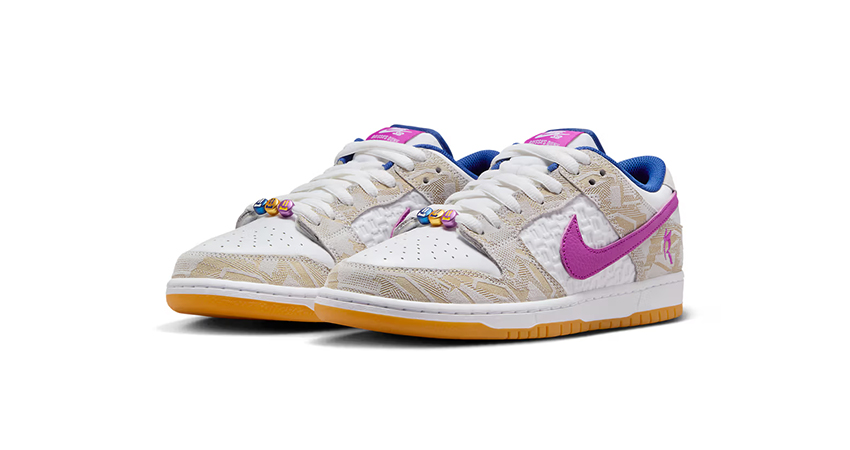 A Glimpse Of The Rayssa Leal x Nike SB Dunk Low front corner