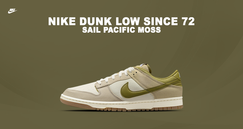 Summer Vibes Are Coming With The Nike Dunk Low “Since ’72” (Pacific Moss)