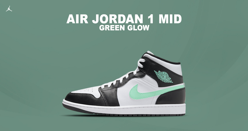 Jordan’s Neon “Green Glow” AJ1 Mids Are Here